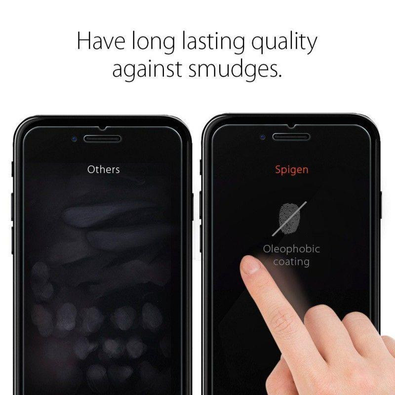 Spigen Glas.tR plonas grūdintas stiklas, skirtas iPhone 7/ 8/ SE 2020/ 2022