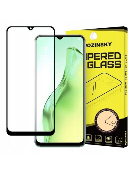 Wozinsky Full Glue grūdintas stiklas su rėmeliu Oppo A31 - juodas Wozinsky Full Glue grūdintas stiklas su rėmeliu Oppo A31 - juodas
