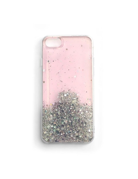 Wozinsky Star Glitter blizgus dėklo dangtelis su blizgučiais iPhone 12 mini pink Wozinsky Star Glitter blizgus dėklo dangtelis su blizgučiais iPhone 12 mini pink