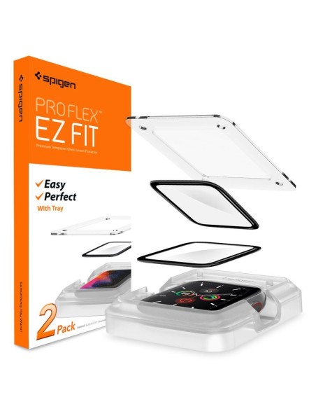 Spigen ProFlex EZ Fit hibridinis stiklas, skirtas Apple Watch 4/ 5/ 6/ SE (44 mm) Spigen ProFlex EZ Fit hibridinis stiklas, skirtas Apple Watch 4/ 5/ 6/ SE (44 mm)