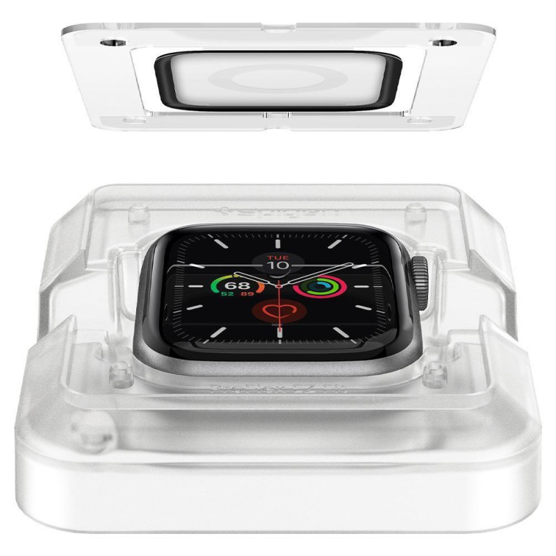 Spigen ProFlex EZ Fit hibridinis stiklas, skirtas Apple Watch 4/ 5/ 6/ SE (44 mm)