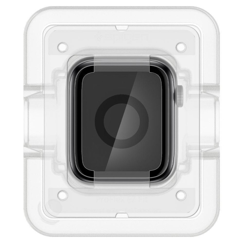 Spigen ProFlex EZ Fit hibridinis stiklas, skirtas Apple Watch 4/ 5/ 6/ SE (44 mm)
