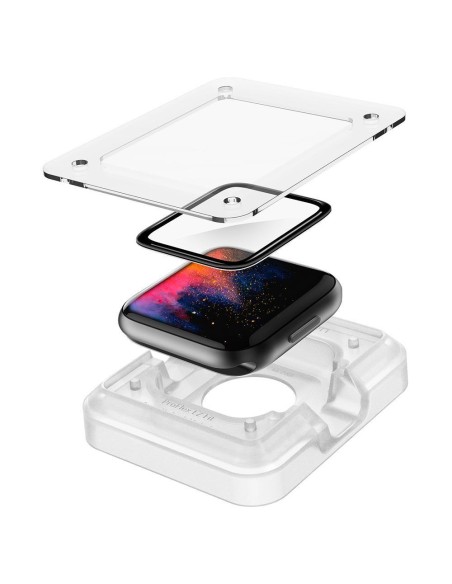 Spigen ProFlex EZ Fit hibridinis stiklas, skirtas Apple Watch 4/ 5/ 6/ SE (44 mm) Spigen ProFlex EZ Fit hibridinis stiklas, skirtas Apple Watch 4/ 5/ 6/ SE (44 mm)