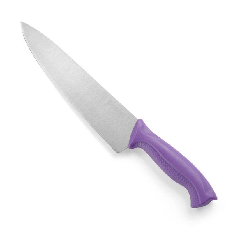 HACCP alergijos virėjo virtuvės peilis 385 mm - violetinis - HENDI 842775