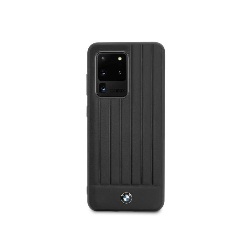 BMW Signature dėklas, skirtas Samsung Galaxy S20 Ultra - juodas