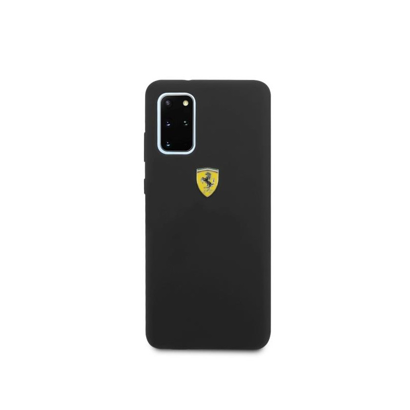 Ferrari silikoninis dėklas Samsung Galaxy S20+ - juodas