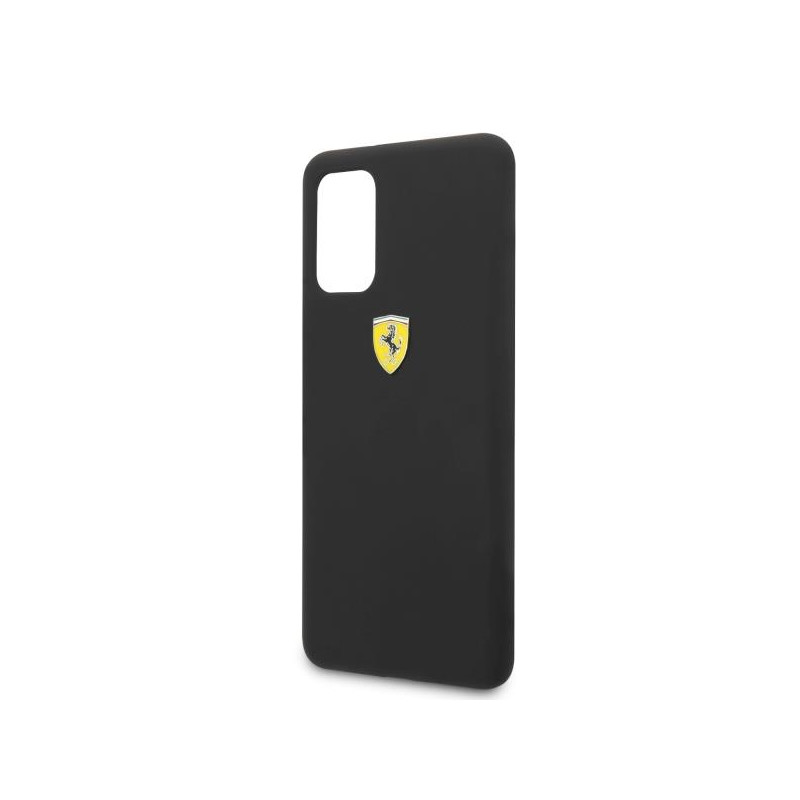 Ferrari silikoninis dėklas Samsung Galaxy S20+ - juodas