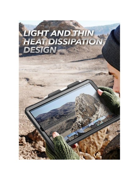 Supcase Unicorn Beetle Pro dėklas, skirtas Samsung Galaxy Tab S6 Llite 10.4& 39 & 39 2020/ 2022 – juodas