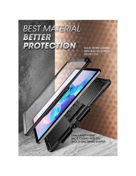 Supcase Unicorn Beetle Pro dėklas, skirtas Samsung Galaxy Tab S6 Llite 10.4& 39 & 39 2020/ 2022 – juodas