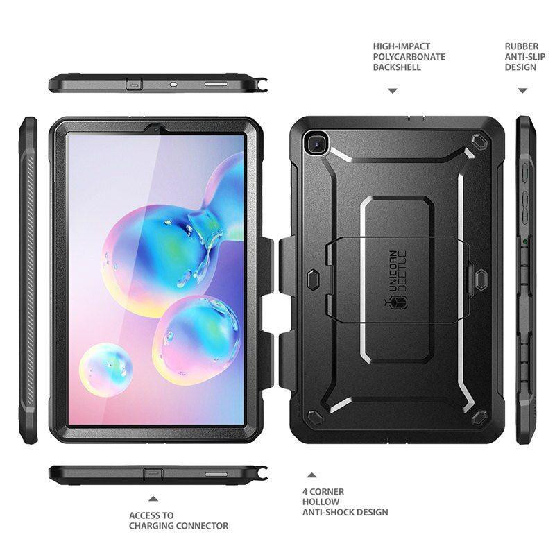 Supcase Unicorn Beetle Pro dėklas, skirtas Samsung Galaxy Tab S6 Llite 10.4& 39 & 39 2020/ 2022 – juodas