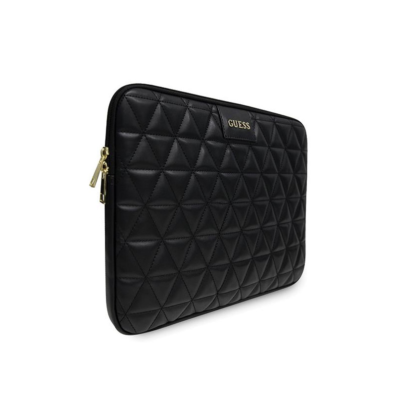 Guess Dygsniuotas dangtelis 13" nešiojamam kompiuteriui - juodas