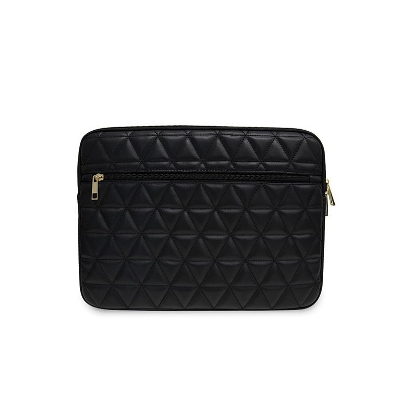 Guess Dygsniuotas dangtelis 13" nešiojamam kompiuteriui - juodas