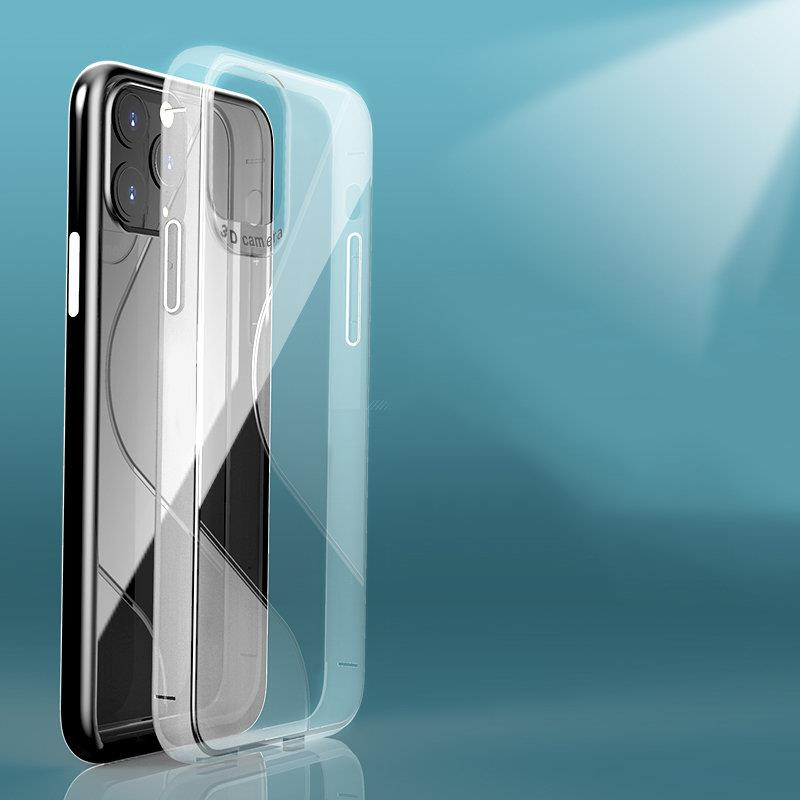 S-Case lankstus dėklo dangtelis, skirtas Huawei P Smart 2020 mėlynai