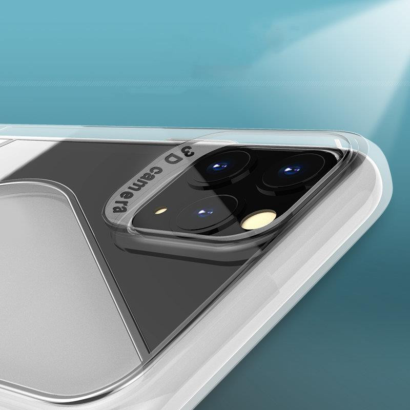 S-Case lankstus dėklo dangtelis Xiaomi Redmi 10X 4G / Xiaomi Redmi Note 9 skaidrus