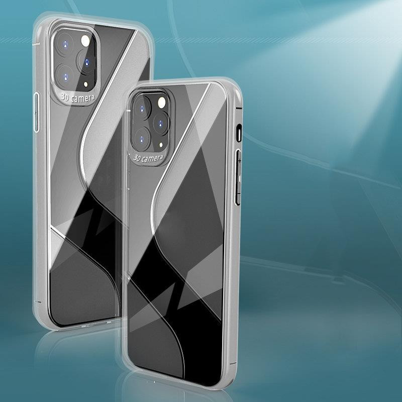 S-Case lankstus dėklo dangtelis Xiaomi Redmi 10X 4G / Xiaomi Redmi Note 9 skaidrus