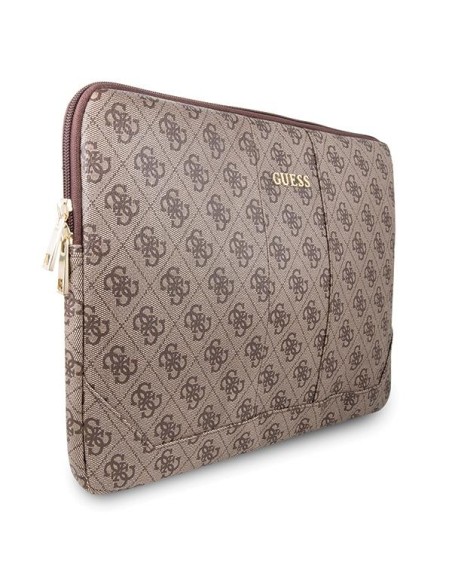 Guess Uptown dėklas 13 colių nešiojamam kompiuteriui – rudas Guess Uptown dėklas 13 colių nešiojamam kompiuteriui – rudas