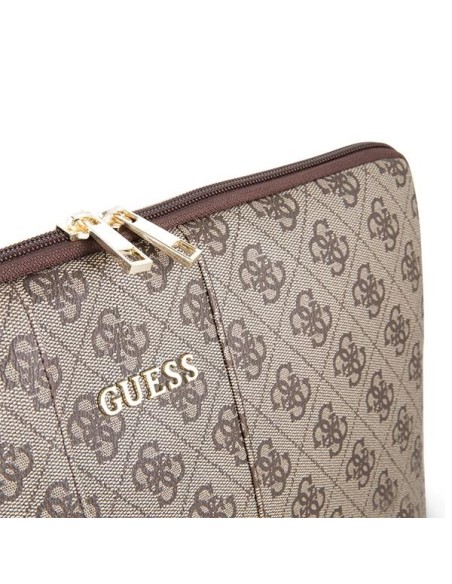 Guess Uptown dėklas 13 colių nešiojamam kompiuteriui – rudas Guess Uptown dėklas 13 colių nešiojamam kompiuteriui – rudas