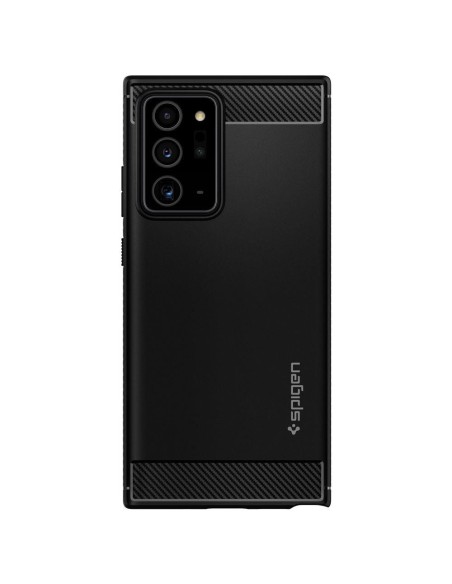 Spigen Rugged Armor dėklas, skirtas Samsung Galaxy Note 20 Ultra - matinė juoda Spigen Rugged Armor dėklas, skirtas Samsung Galaxy Note 20 Ultra - matinė juoda