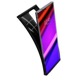Spigen Rugged Armor dėklas, skirtas Samsung Galaxy Note 20 Ultra - matinė juoda