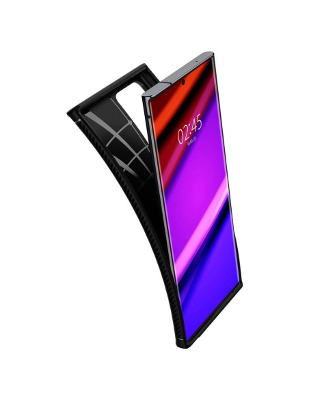 Spigen Rugged Armor dėklas, skirtas Samsung Galaxy Note 20 Ultra - matinė juoda Spigen Rugged Armor dėklas, skirtas Samsung Galaxy Note 20 Ultra - matinė juoda