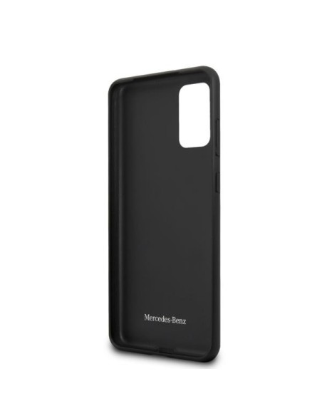 Mercedes Wood Line Walnut dėklas, skirtas Samsung Galaxy S20+ - rudas