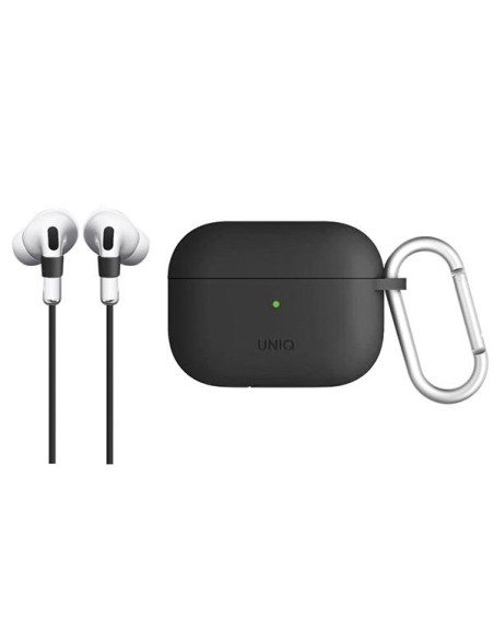 UNIQ Vencer silikoninis dėklas, skirtas AirPods Pro - pilkas