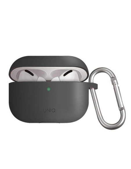 UNIQ Vencer silikoninis dėklas, skirtas AirPods Pro - pilkas