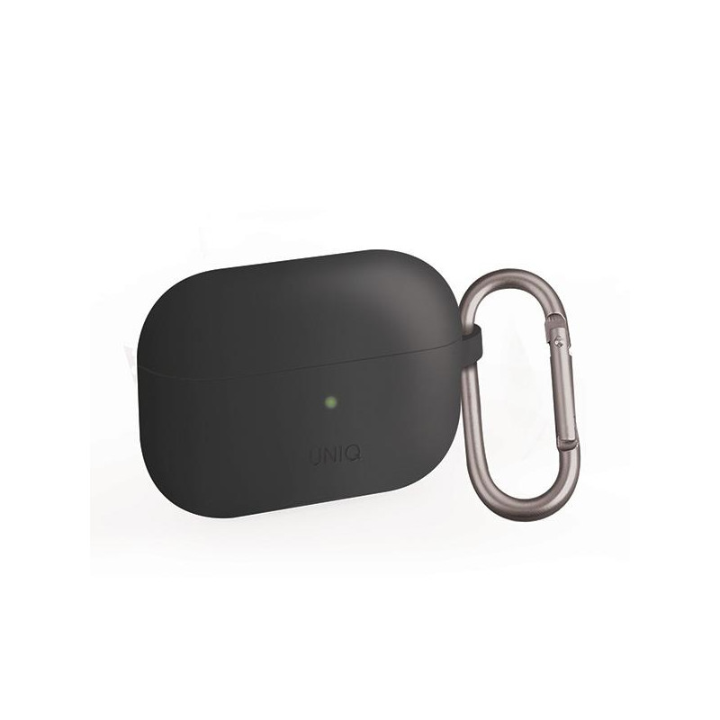 UNIQ Vencer silikoninis dėklas, skirtas AirPods Pro - pilkas