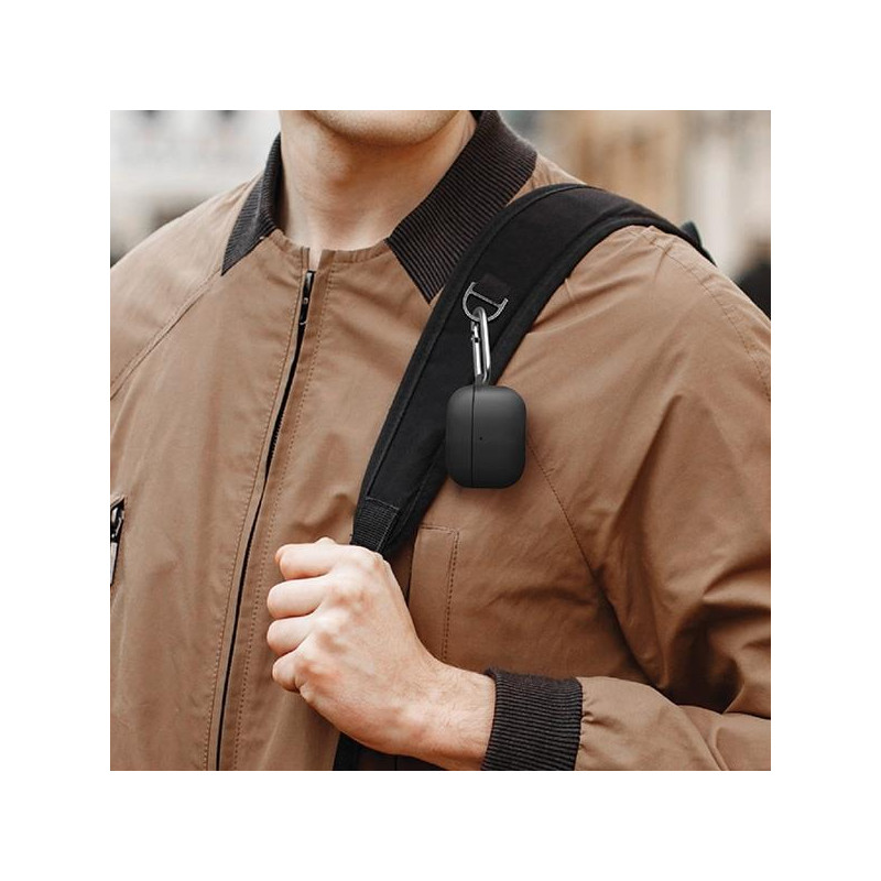 UNIQ Vencer silikoninis dėklas, skirtas AirPods Pro - pilkas