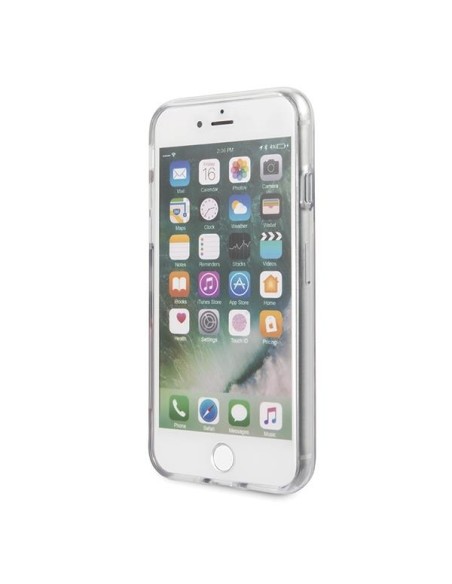 JAV Polo Assn byla Blizgus, skirtas iPhone 7 / 8 / SE 2020 / SE 2022 - juodas JAV Polo Assn byla Blizgus, skirtas iPhone 7 / 8 / SE 2020 / SE 2022 - juodas