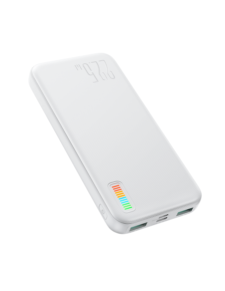 Powerbank 10000mAh Dazzling Series 22,5W balta Powerbank 10000mAh Dazzling Series 22,5W balta