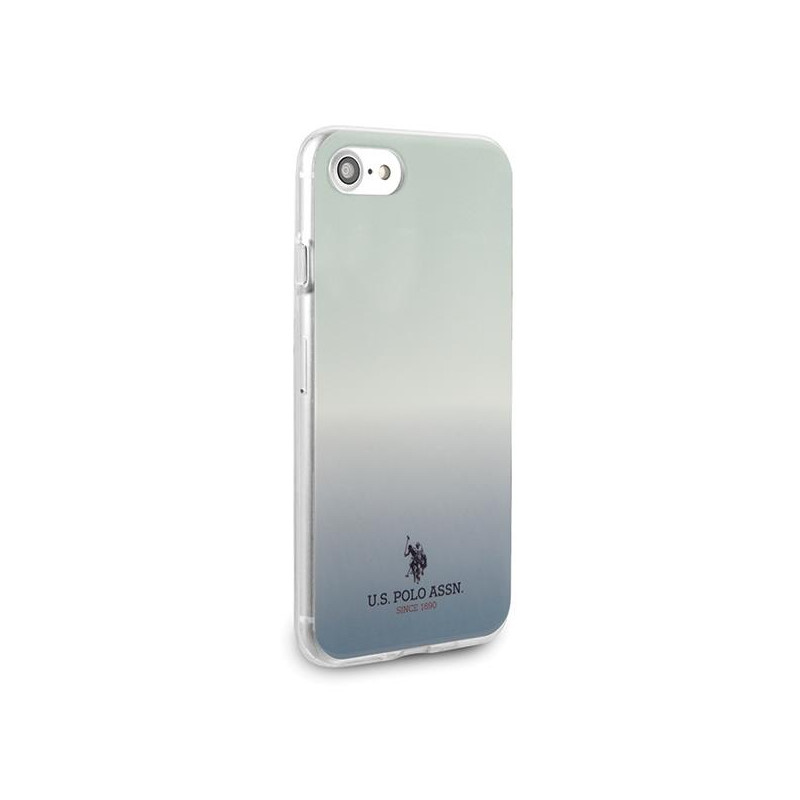JAV Polo Assn byla Gradiento raštų kolekcija, skirta iPhone 7 / 8 / SE 2020 / SE 2022 – mėlyna