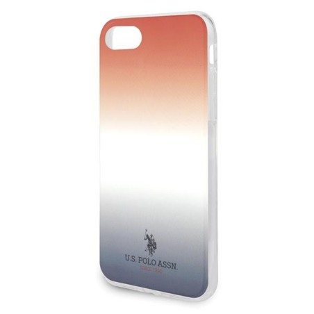 JAV Polo Assn byla Gradiento raštų kolekcija, skirta iPhone 7 / 8 / SE 2020 / SE 2022 – raudona ir mėlyna JAV Polo Assn byla Gradiento raštų kolekcija, skirta iPhone 7 / 8 / SE 2020 / SE 2022 – raudona ir mėlyna