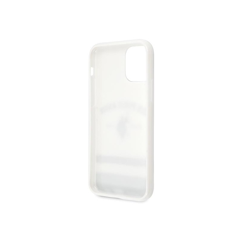 JAV Polo Assn byla Trispalvių raštų kolekcija, skirta iPhone 11 Pro – balta