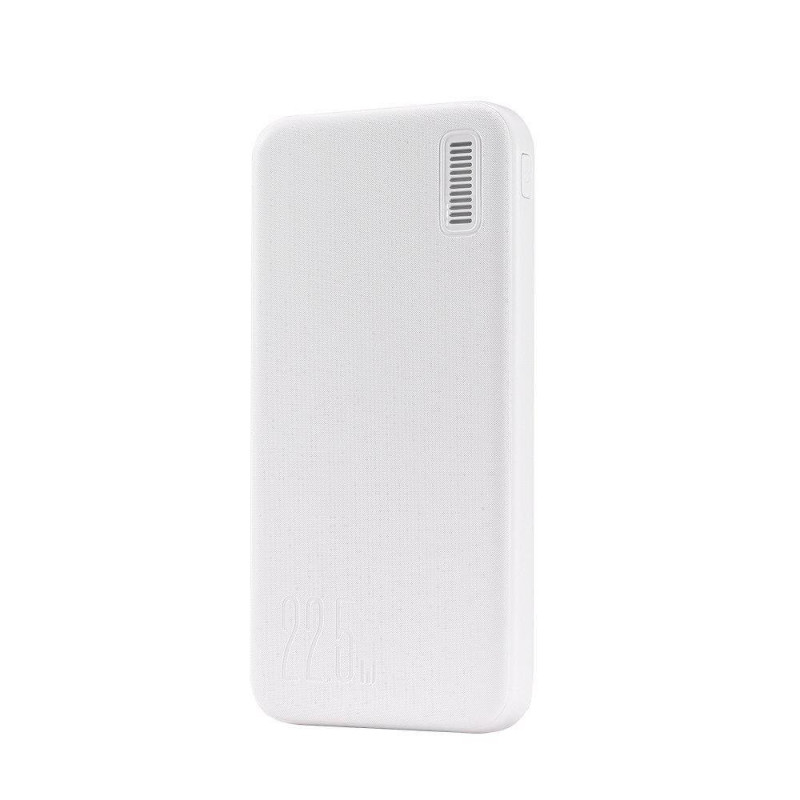 Powerbank 10000mAh Dazzling Series 22,5W balta