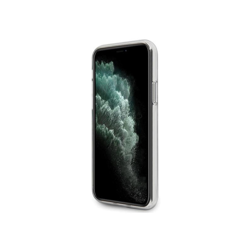 JAV Polo Assn byla Gradiento raštų kolekcija, skirta iPhone 11 Pro – raudona ir mėlyna