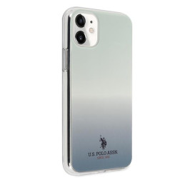 JAV Polo Assn byla Gradiento raštų kolekcija, skirta iPhone 11 – mėlyna