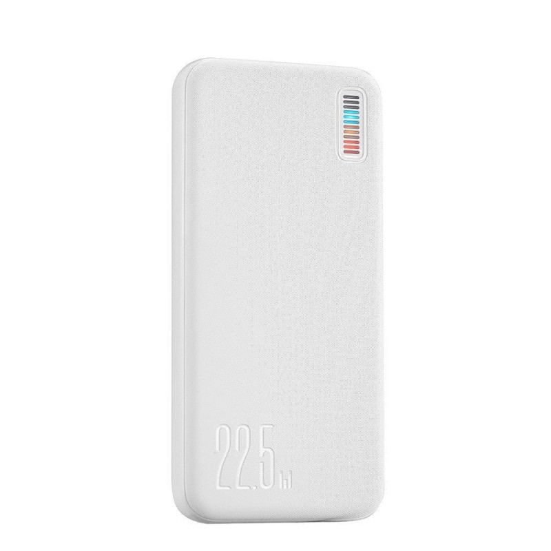 Powerbank 10000mAh Dazzling Series 22,5W balta