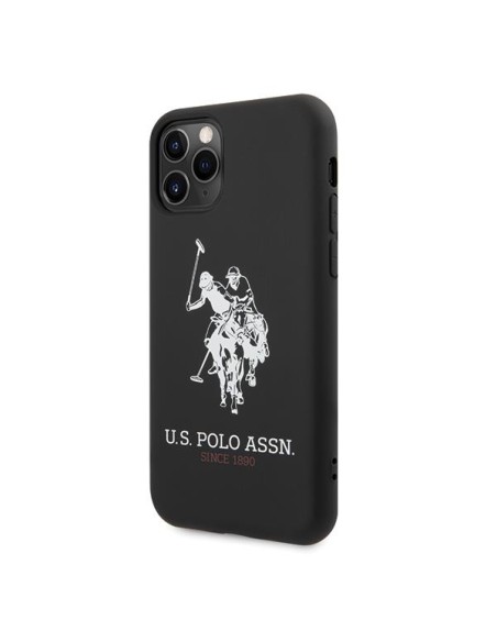 JAV Polo Assn byla Silikono kolekcija, skirta iPhone 11 Pro Max – juoda silikono kolekcija JAV Polo Assn byla Silikono kolekcija, skirta iPhone 11 Pro Max – juoda silikono kolekcija