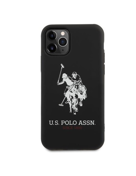JAV Polo Assn byla Silikono kolekcija, skirta iPhone 11 Pro Max – juoda silikono kolekcija JAV Polo Assn byla Silikono kolekcija, skirta iPhone 11 Pro Max – juoda silikono kolekcija