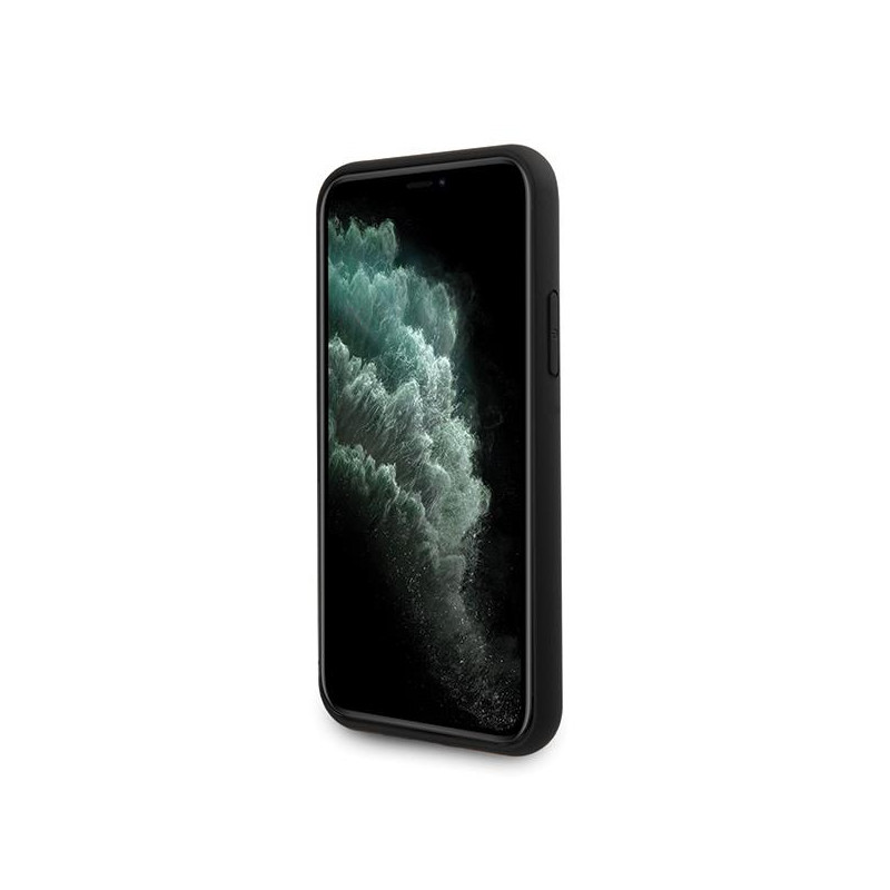 JAV Polo Assn byla Silikono kolekcija, skirta iPhone 11 Pro Max – juoda silikono kolekcija