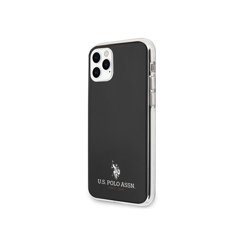 JAV Polo Assn byla Blizgus, skirtas iPhone 11 Pro Max – juodas
