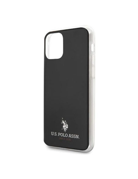 JAV Polo Assn byla Blizgus, skirtas iPhone 11 Pro Max – juodas JAV Polo Assn byla Blizgus, skirtas iPhone 11 Pro Max – juodas