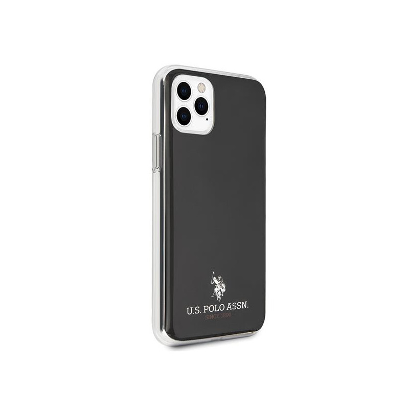 JAV Polo Assn byla Blizgus, skirtas iPhone 11 Pro Max – juodas
