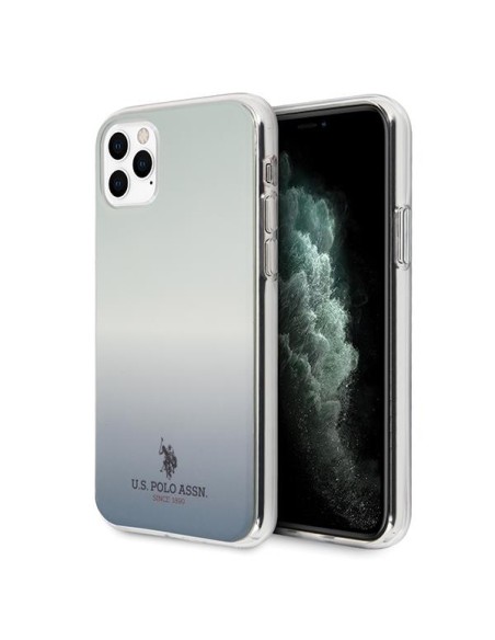 JAV Polo Assn byla Gradiento raštų kolekcija, skirta iPhone 11 Pro Max – mėlyna JAV Polo Assn byla Gradiento raštų kolekcija, skirta iPhone 11 Pro Max – mėlyna