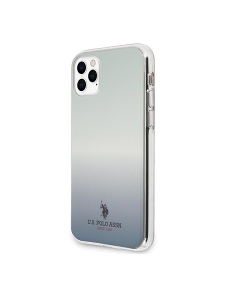 JAV Polo Assn byla Gradiento raštų kolekcija, skirta iPhone 11 Pro Max – mėlyna JAV Polo Assn byla Gradiento raštų kolekcija, skirta iPhone 11 Pro Max – mėlyna