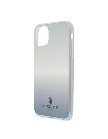 JAV Polo Assn byla Gradiento raštų kolekcija, skirta iPhone 11 Pro Max – mėlyna JAV Polo Assn byla Gradiento raštų kolekcija, skirta iPhone 11 Pro Max – mėlyna