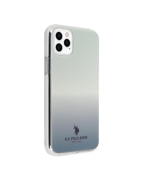 JAV Polo Assn byla Gradiento raštų kolekcija, skirta iPhone 11 Pro Max – mėlyna JAV Polo Assn byla Gradiento raštų kolekcija, skirta iPhone 11 Pro Max – mėlyna