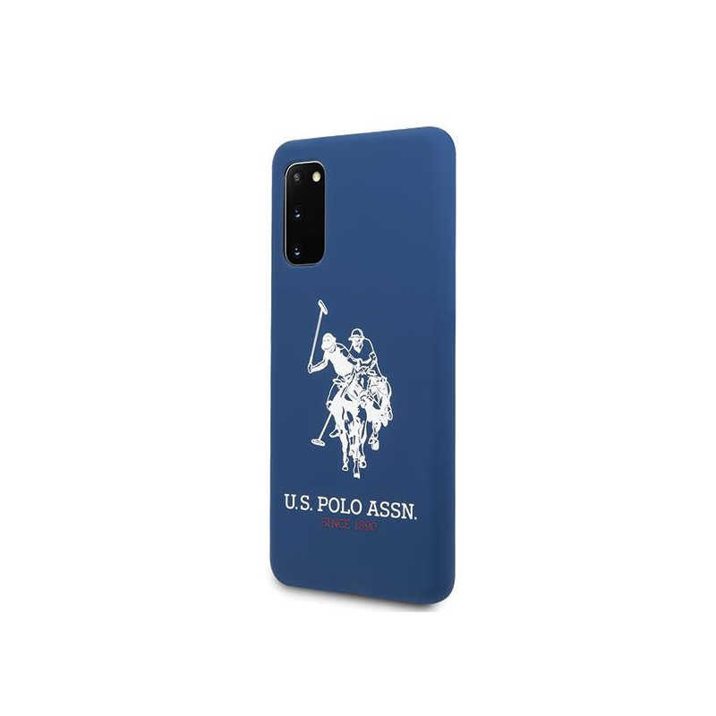 JAV Polo Assn byla Silikono kolekcija, skirta Samsung Galaxy S20 – tamsiai mėlyna