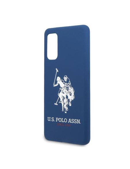 JAV Polo Assn byla Silikono kolekcija, skirta Samsung Galaxy S20 – tamsiai mėlyna JAV Polo Assn byla Silikono kolekcija, skirta Samsung Galaxy S20 – tamsiai mėlyna